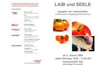 Laib und Seele Flyer