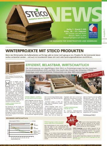 WInteRpRojeKte MIt steICo pRoduKten