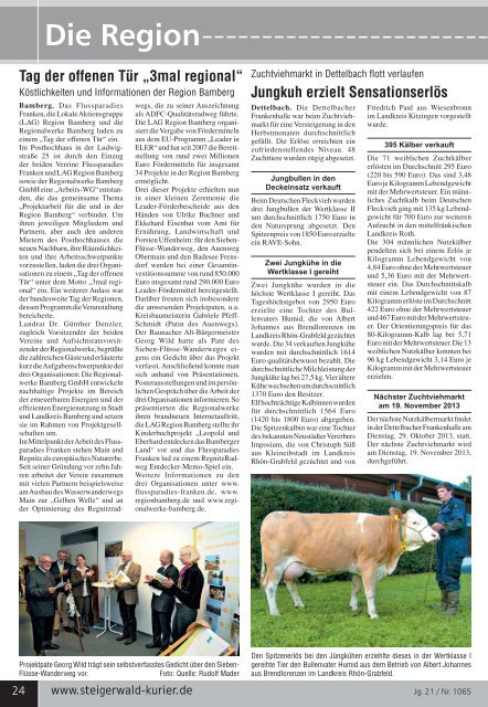 Ausgabe 1065 - Steigerwald-Kurier