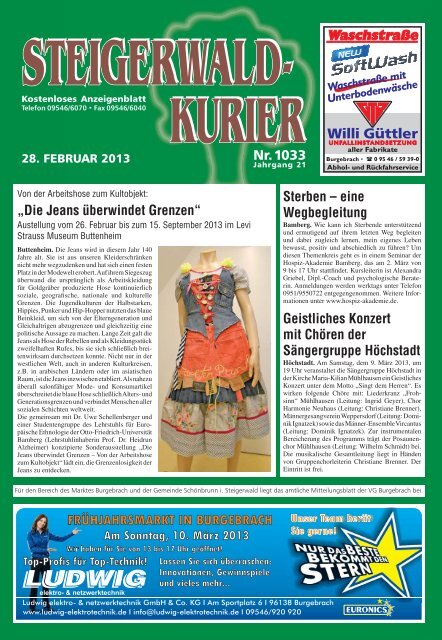 Ausgabe 1033 - Steigerwald-Kurier