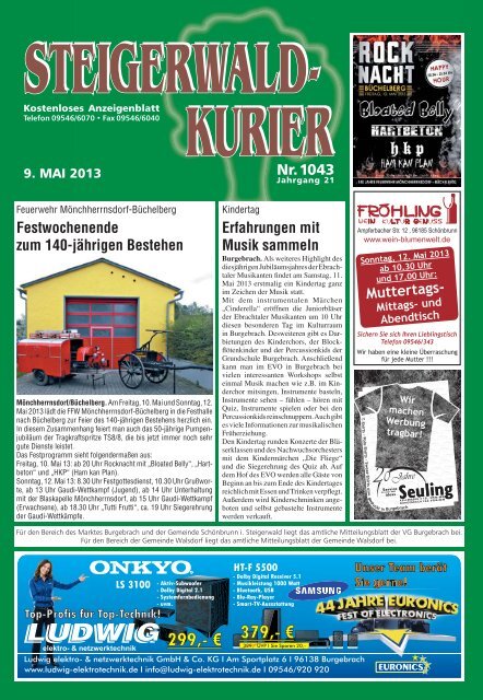 Ausgabe 1043 - Steigerwald-Kurier