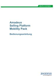 Bedienungsanleitung Amadeus Mobility Pack