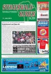 Ausgabe 1052 - Steigerwald-Kurier