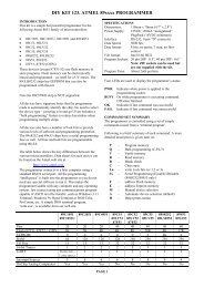 DIY KIT 123. ATMEL 89xxxx PROGRAMMER - Kitsrus