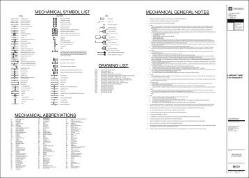 Mechanical Drawings (pdf) - Milestone Construction Services, Inc