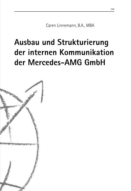 Ausbau Und Strukturierung Der Internen Kommunikation Der