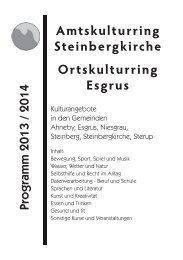 Programmheft 2013-14 - Steinbergkirche