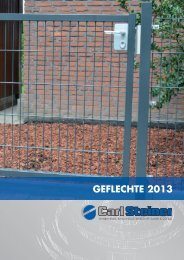 Geflechte-Katalog 2013 - Carl Steiner