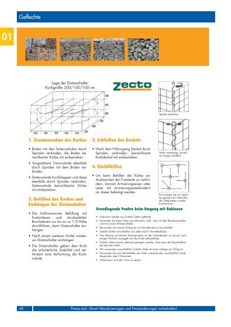 Geflechte-Katalog 2013 - Carl Steiner