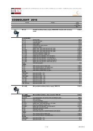 Cosmolight 2010 nowy - Milso