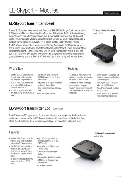 Elinchrom Flash System English - Milso