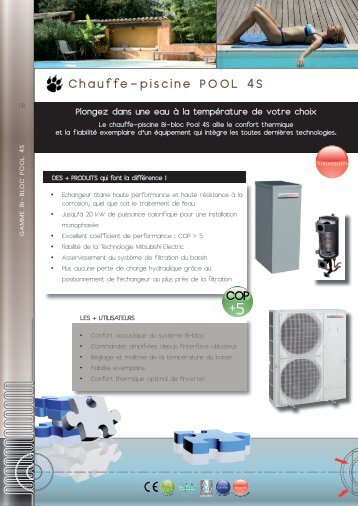 Chauffe-piscine POOL 4S - Easytherm