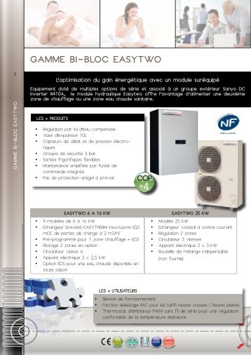 GAMME BI-BLOC EASYTWO - Easytherm