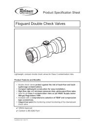 Floguard Double Check Valves - LUCKINSlive