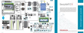 EasydsPIC6 Development system Electrical Schematic