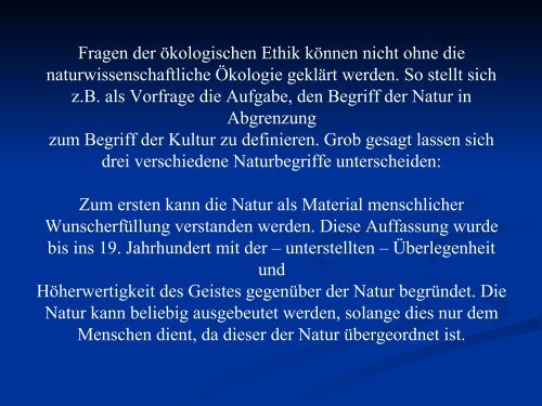 Natur und Philosophie