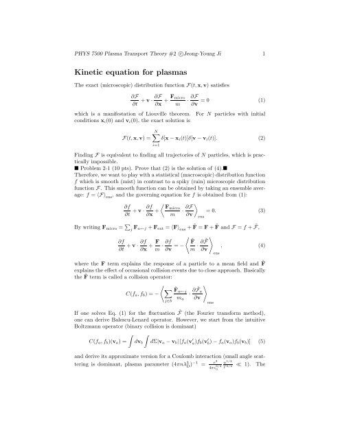 Landau (Fokker-Planck) kinetic equation