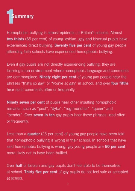 Non-Normative Gender and Sexual Identities in Schools: - Schools Out