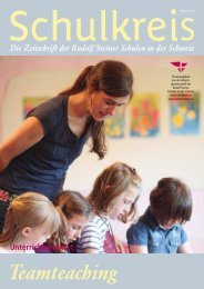 Schulkreis Herbst 2013 - Rudolf Steiner Schulen der Schweiz