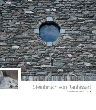 Steinbruch von Ranhissart - Pierres & Marbres de Wallonie