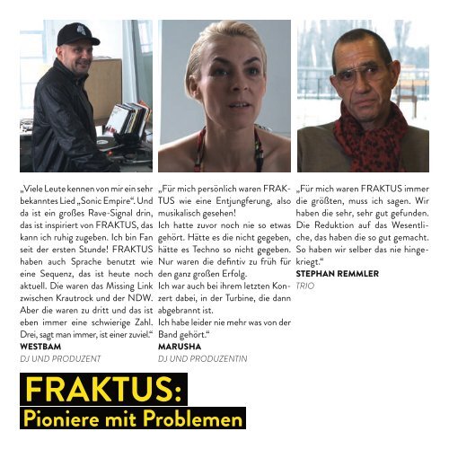 Fraktus Presseheft - Steinhaus Bautzen