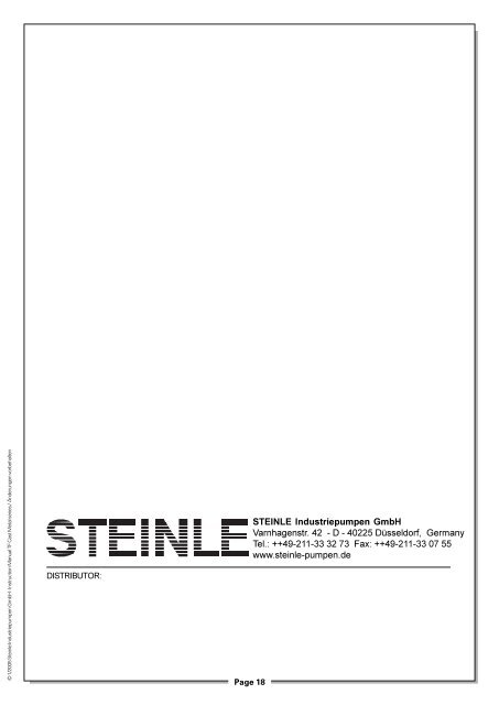 1 - Steinle Industriepumpen GmbH