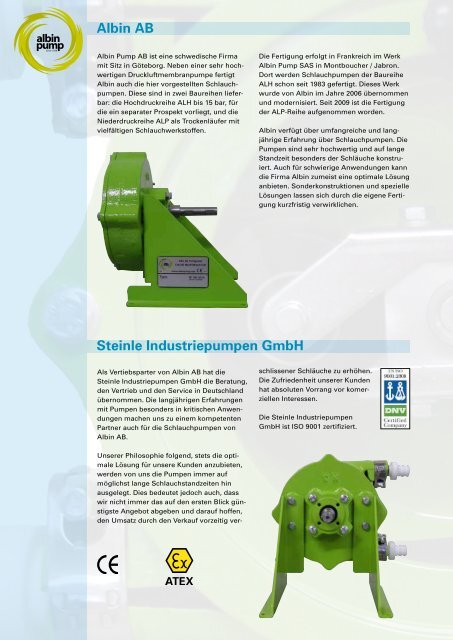 Prospekt - Steinle Industriepumpen GmbH