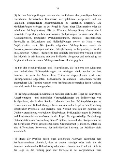 PrÃ¼fungsordnung fÃ¼r den Bachelorstudiengang Geowissenschaften ...