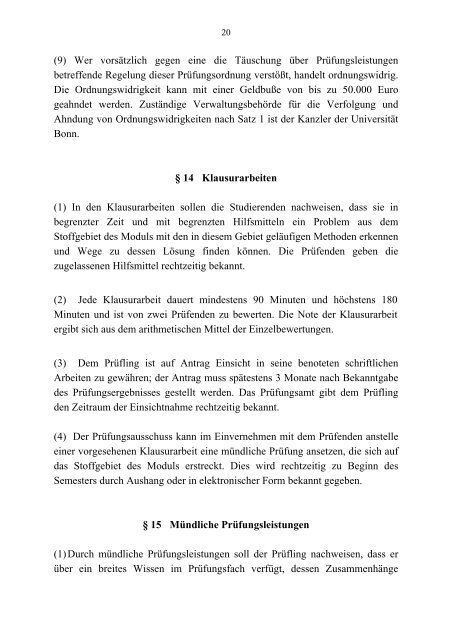 PrÃ¼fungsordnung fÃ¼r den Bachelorstudiengang Geowissenschaften ...