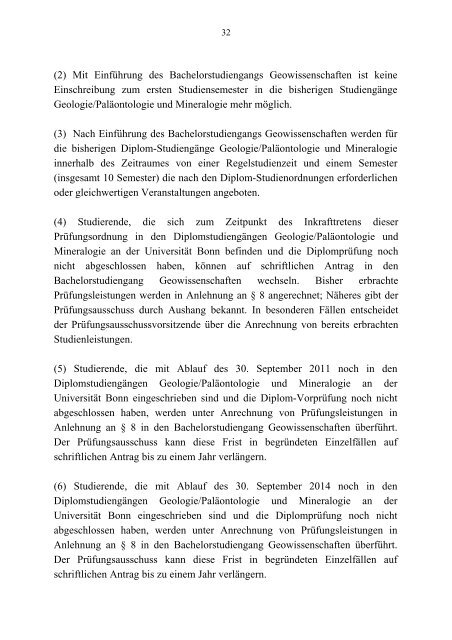 PrÃ¼fungsordnung fÃ¼r den Bachelorstudiengang Geowissenschaften ...