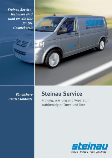 Steinau-Service und Wartung als PDF (1,3 MB)
