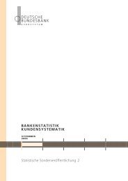 Bankstatistik Kundensystematik Firmenverzeichnisse, Dezember 2006