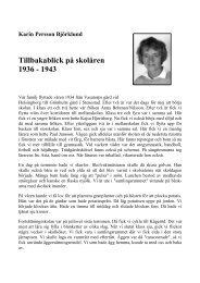 015 Tillbakablick pÃ¥ skolÃ¥ren 1936-1943 - Stenestad