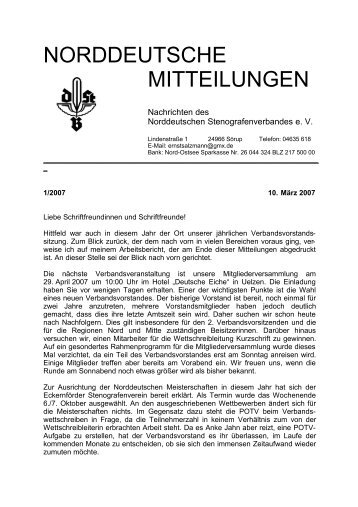 weiterlesen PDF-Version zum Downloaden - Norddeutscher ...