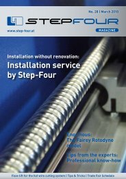 Installation service by Step-Four Tips from the experts