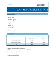 STEP Personal CPD Planner and Record Sheet