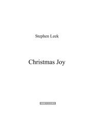 Christmas Joy - Stephen Leek