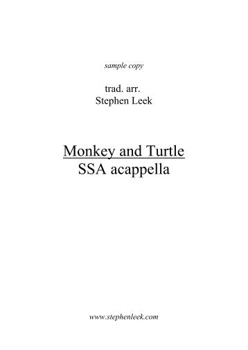 monkey-and-turtle-ss.. - Stephen Leek