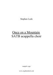 once-on-a-mountain-s.. - Stephen Leek