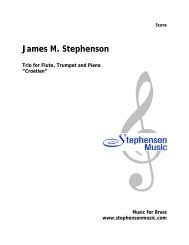 Croatian Trio - James Stephenson