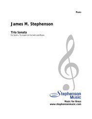 Trio Sonata - James Stephenson