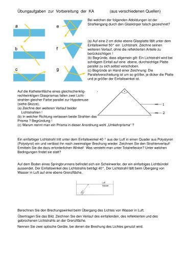 Uebung Optik - Stephie-schmidt.de