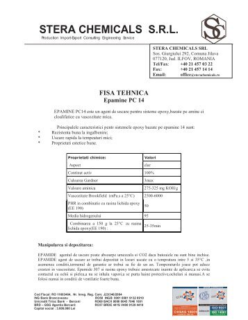 Fisa tehica PC 14.pdf - Stera Chemicals