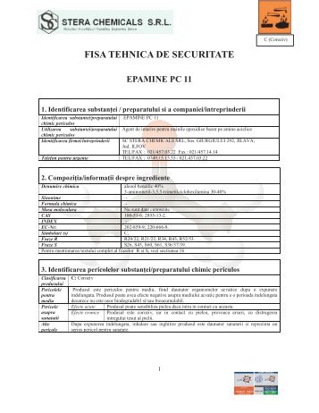 EPAMINE PC 11.pdf - Stera Chemicals