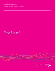 The Futures Report 2011 - Global Future Forum