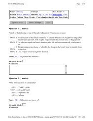 sample Self Test 5 solution