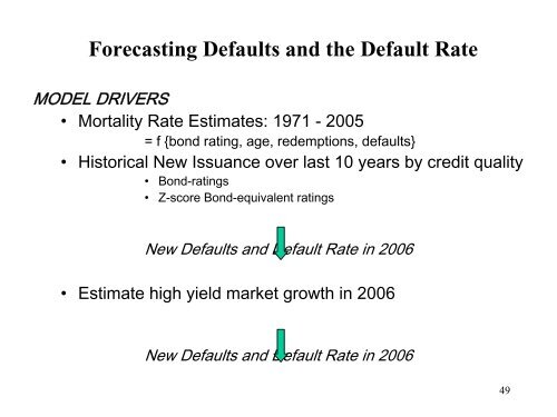 Current Conditions in Global Credit Markets - NYU Stern School of ...