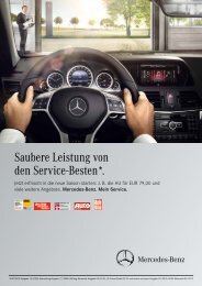 Saubere Leistung von den Service-Besten*. - Autohaus Sternagel ...
