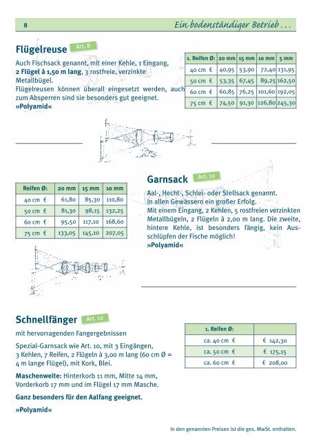 Fischnetze - Sternkopf - Seil und Hebetechnik