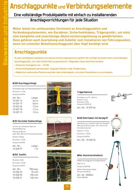 Catalogue 02 (Page 3) - Sternkopf - Seil und Hebetechnik